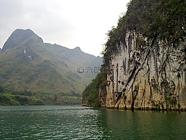 山,中國,湖