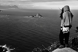 景觀,旅客,海灘