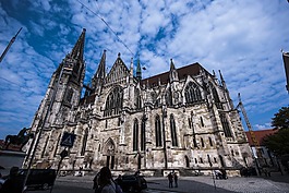圣彼得大教堂,大教堂的圣的。 彼得,regensburg