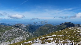 山,蒲谷,cima della 生理鹽水