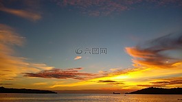 日落,哥打京那巴魯,大學(xué)馬來(lái)西亞沙巴州