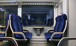 arriva 沖刺,火車,室內