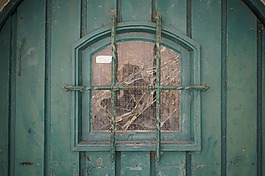 窗口,門(mén),綠色