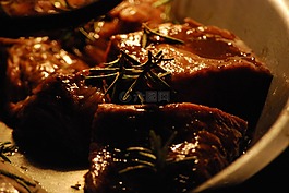 牛肉,烹饪,烤箱