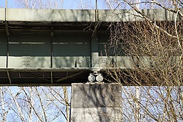 鐵路,橋,橋墩