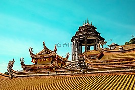 建筑物,亞洲,宮