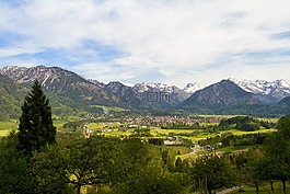 阿尔高阿尔卑斯山,阿尔高,oberstdorf