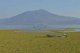 山,湖,山地景觀
