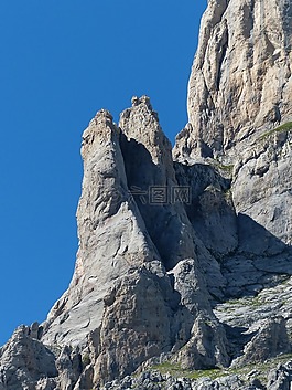 bricchi neri,岩针,金字塔岩石