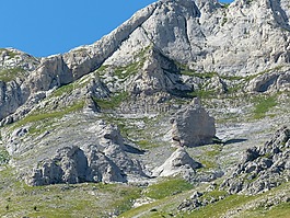石头块,岩,攀岩的地方