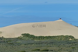 沙丘,砂,海灘