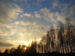 日落,性質(zhì),景觀