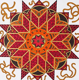 zentangle颜色,绘图,zentangle
