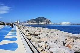 巴勒莫,海濱,波爾圖
