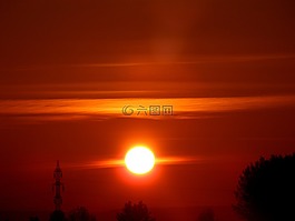 太陽(yáng),天空,云