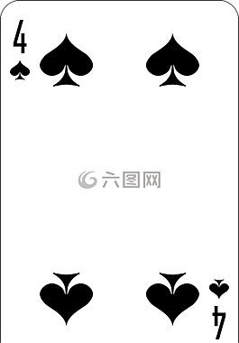 黑桃,四,甲板