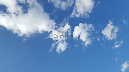 蓝蓝的天空,云,白云