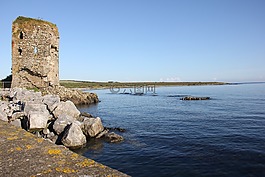 城堡,愛爾蘭,海洋