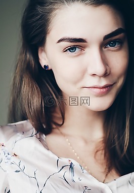耳環(huán),模型,女孩