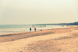 海濱,行使,演習
