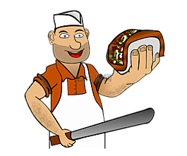 當(dāng)?shù)?遞送服務(wù),小吃