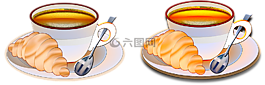 早餐,咖啡,暫停