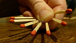 火柴,枝,火柴頭