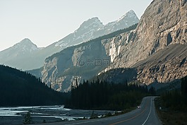 路,山,公路