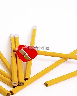 學校,鉛筆,心