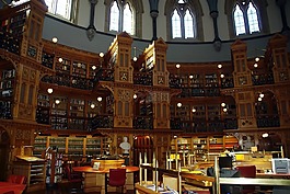 渥太華,圖書館,國會
