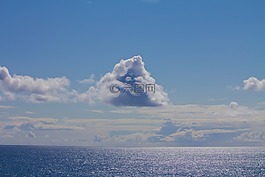 云,海洋,太平洋