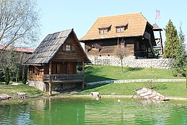 村,山寨,房子