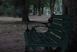 公園,花園,座位