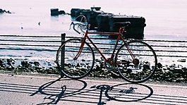 海,晚間,水