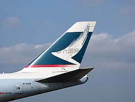 波音 747,翅,國泰太平洋