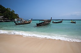 泰國,海,海灘