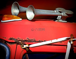 廢品站,車,失事