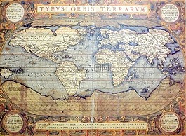 古地图,航海图,手绘