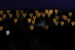 心臟,光,卜效果