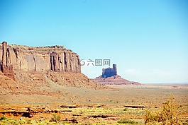 美國(guó),紀(jì)念碑谷,沙漠