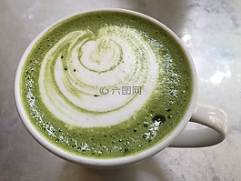 抹茶,飲料,杯子
