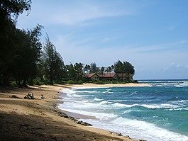 假期,海灘,夏威夷