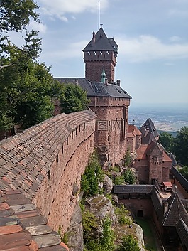城堡,阿尔萨斯,koenigsbourg