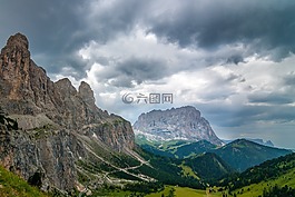白云巖,景觀,山