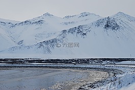 冰島,自然,山