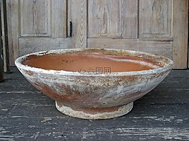 背景,粘土,碗