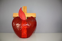 交叉,心臟,愛(ài)情