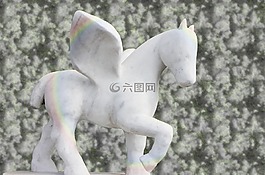 馬,數(shù)字,石像