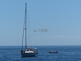 船舶,引導(dǎo),帆船