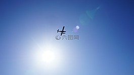 飛機,太陽,閃光
